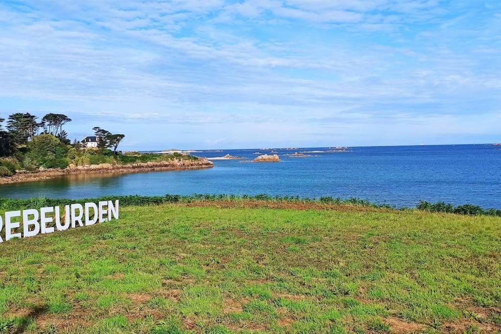 Superbe Appartement Trebeurden Proche Mer, Parking Kültér fotó